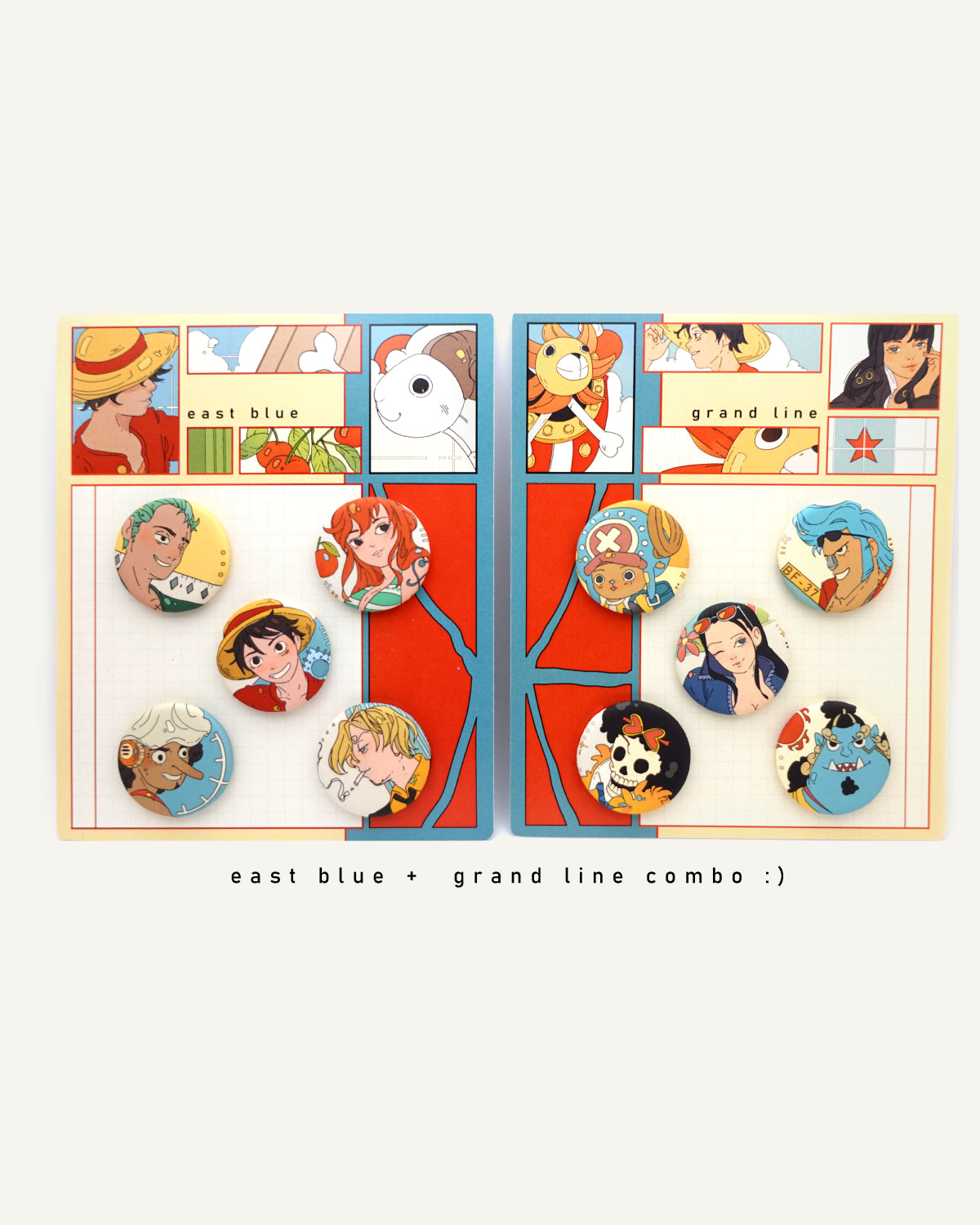 Grand Line Button Pack