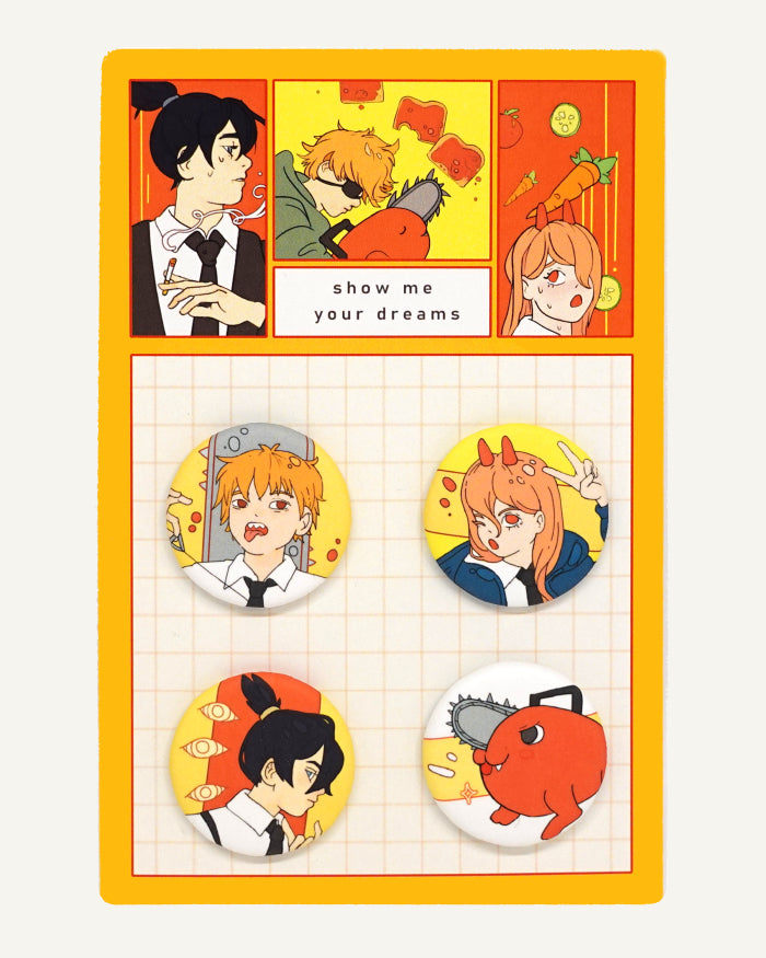 Show Me Your Dreams Button Pack