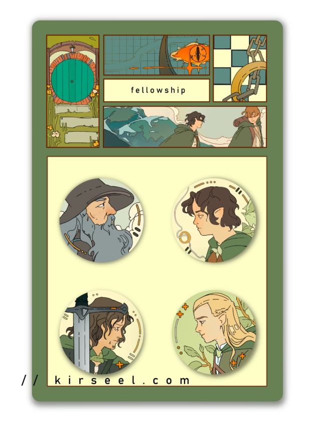 Fellowship Button Pack