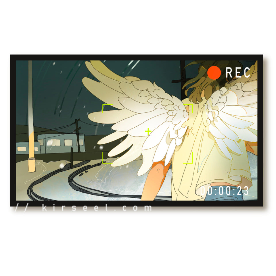 Night Drive - Angel (Sticker)