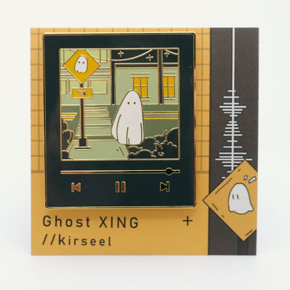 Ghost XING Enamel Pin
