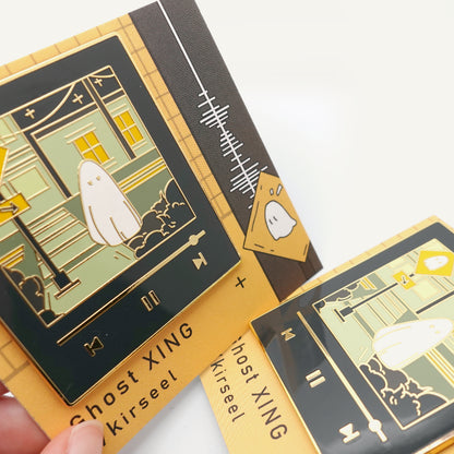 Ghost XING Enamel Pin