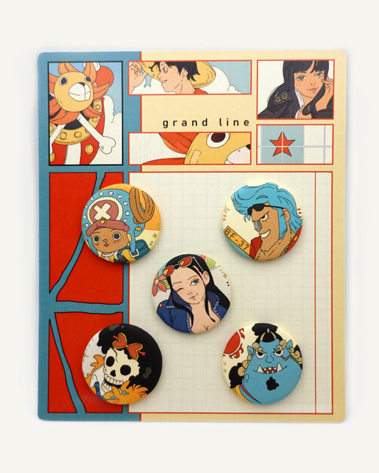Grand Line Button Pack