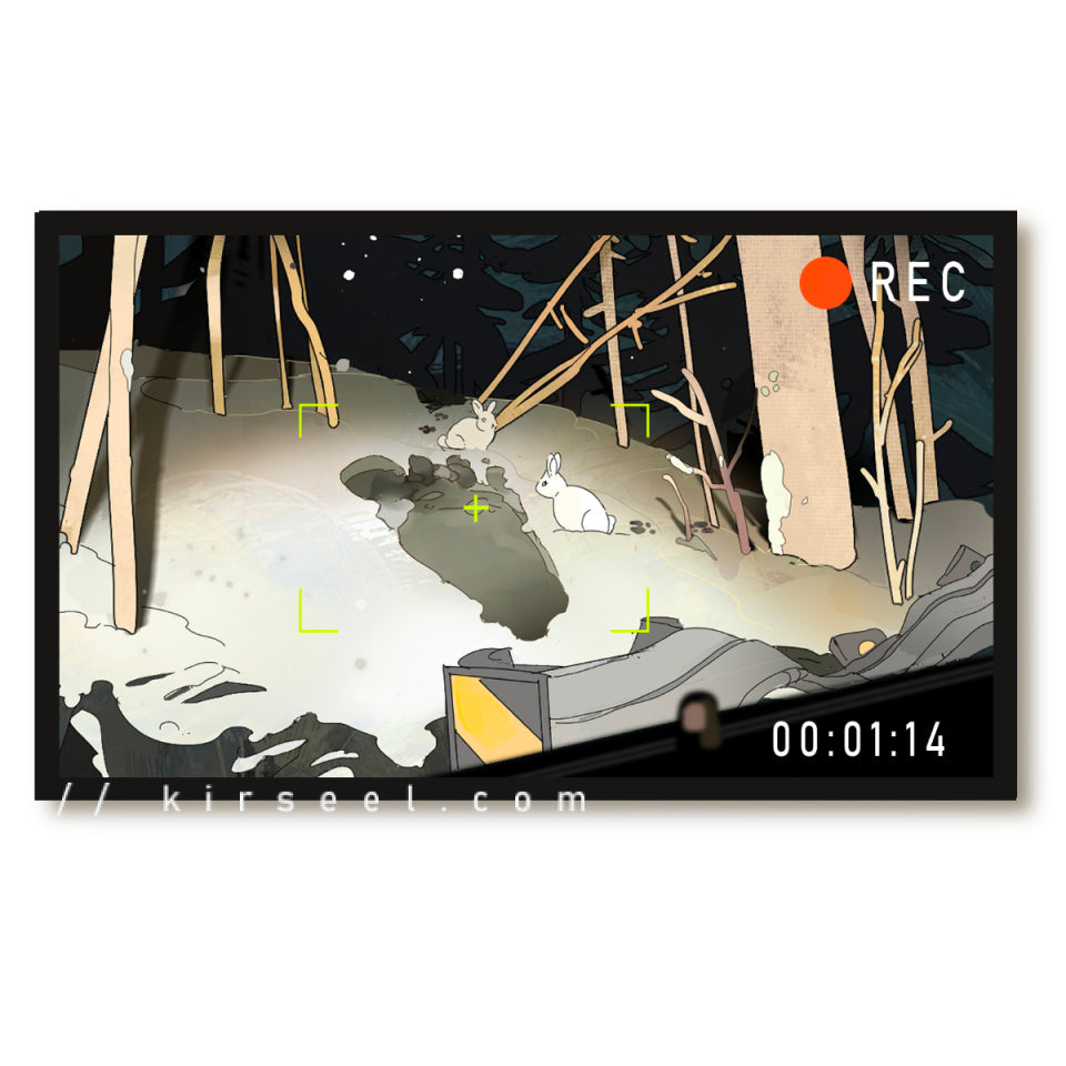 Night Drive - Research Meeting (Sticker)