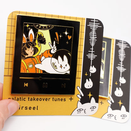 Galatic Takeover Enamel Pin